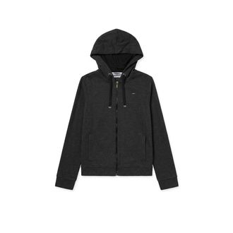 Freddy Felpa donna con cappuccio e full zip effetto tricot