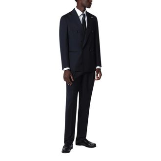 Luigi Bianchi Mantova Hombre, Trajes, Azul, Talla: M