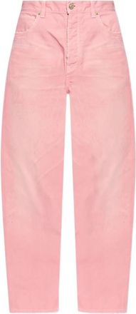 Balenciaga Loose-fit Jeans - Dames - Loose Fit Jeans - Roze - S - Jeans