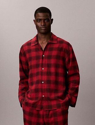 Calvin Klein Camiseta De Pijama Heritage Flannel