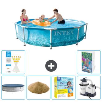Intex Piscina Con Estructura Redonda - 305x76 Cm - 7-piezas S170