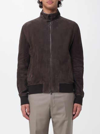 Boglioli Bomber in pelle scamosciata