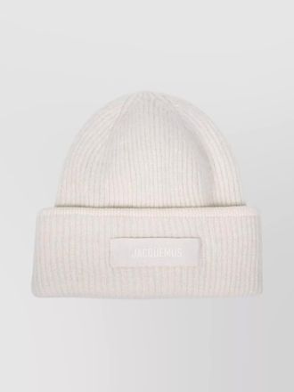 Jacquemus ribbed beanie