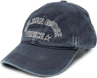 Golden Goose Six-panel Logo-embroidered Baseball Cap