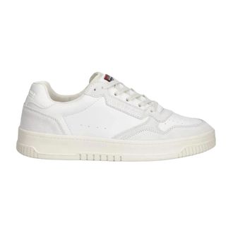 Napapijri Crux Sneakers - Heren - Schoenen - Wit - Maat: 45 EU Leer