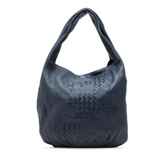 Bottega Veneta Pre-owned Bottega Veneta Intrecciato Trimmed Cervo Deerskin Hobo Ladies B0A297WCB5PFLJCN