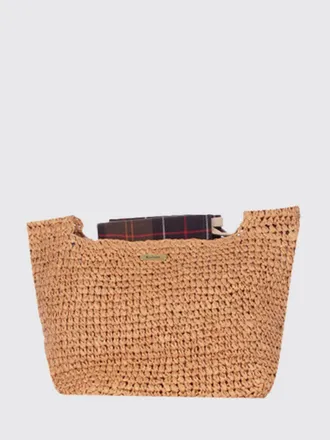 Barbour Lily Crochet Raffia Bag