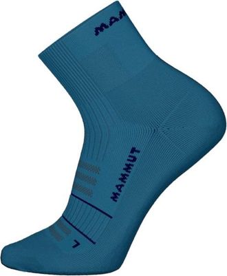 Mammut Trail Running Targeted Cushion Quarter Laufsocken - Unisex | blau