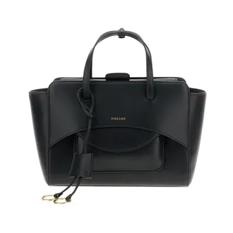 Hidesins Flap M Leather Crossbody - female - Hidesins - Handbags - Black - ONE SIZE - Bags