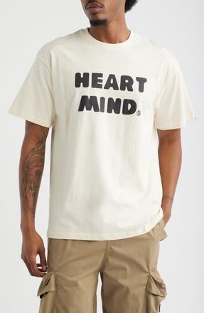 Billionaire Boys Club Heart Mind Graphic T-Shirt in Ecru at Nordstrom, Size Xx-Large