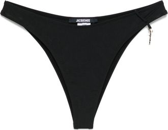 Jacquemus Slip bikini Le Bas De Maillot Signature - Nero