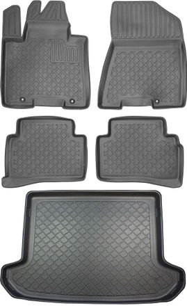 OEM Kia Sportage Iv Suv Desde Enero De 2016. Juego De Alfombrillas Para Coche Y Maletero