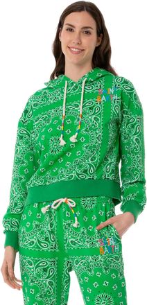 MC2 Saint Barth Cotton Hoodie With Bandanna Print