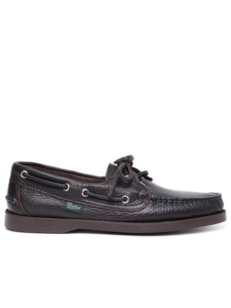 Paraboot Barth Brown Lear Loafers