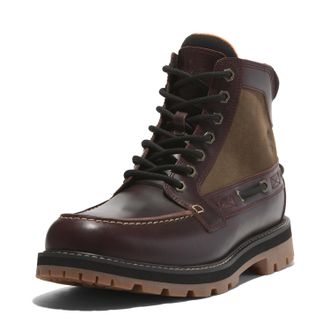 Timberland Schn&uuml;rboots TIMBERLAND BRITTON ROADMID LACE UP BOOT, Herren, Gr. 41,5, burgundy full grain, Leder, Schuhe Schn&uuml;rboots, Winterstiefel, Schn&uuml;rstiefel, W