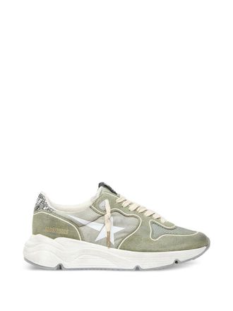 Golden Goose Sleek Silhouette Sneakers with Glittery Accents