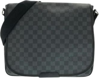Louis Vuitton Pre-owned Cross Body Bags, female, Gray, Size: ONE SIZE Pre-owned Shoulder Bag