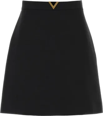 Valentino Mujer, Faldas, Negro, Talla: S