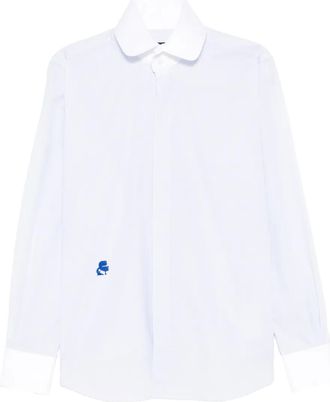 Karl Lagerfeld modern fit shirt - men - Cotton - 38 - White