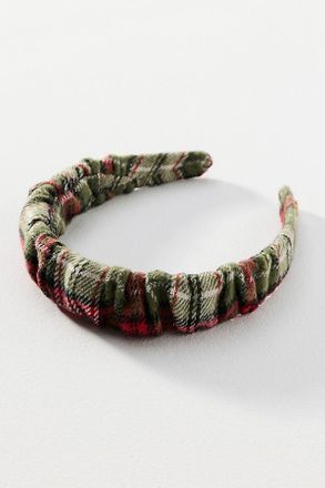Lele Sadoughi Alpine Plaid Kelly Headband