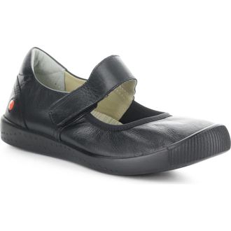 Softinos Igla Mary Jane Sneaker in Black at Nordstrom, Size 10-10.5Us