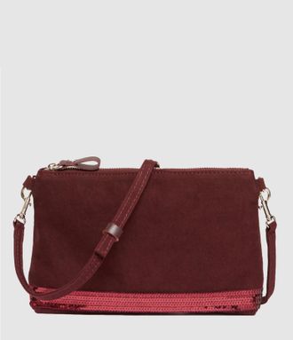 Vanessa Bruno Pochette &Eacute;paule Pourpre