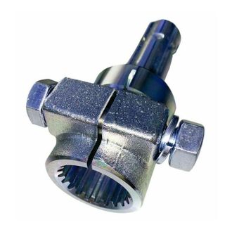 AMA Riduzione per presa di forza bonificata 13/4 con 20 scanalature con bullone e lunghezza 165mm
