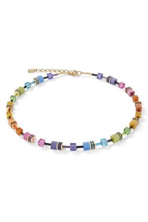 Coeur de Lion Geocube Necklace in Gold at Nordstrom