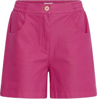 Ichi Short Shorts - Dames - Korte Broeken - Roze - S - Korte Broeken