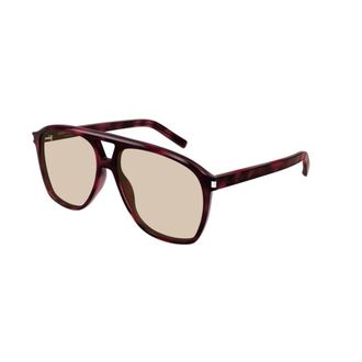 Saint Laurent Sunglasses, female, Brown, Size: 58 MM Authentic Dune 003 Glasses, Premium Quality