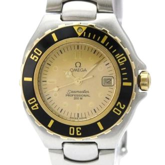 Omega Pre-owned Seamaster 796.1041 Polshorloge - Dames - Vintage Horloges - Geel - ONE Size - Vintage