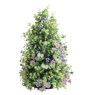 Frontgate Floral Boxwood Cone - Frontgate