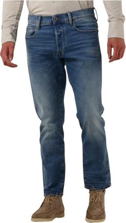 G-Star Regular Tapered Blauwe Jeans - Heren - Regular Fit Jeans - Blauw - W30 L30 - Katoen - Jeans