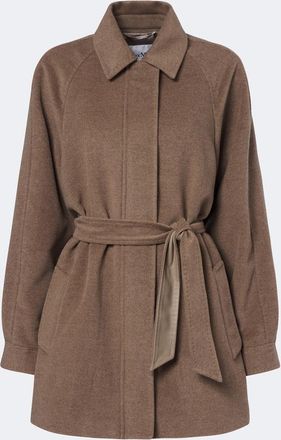 Max Mara Cappotto in cashmere con cintura