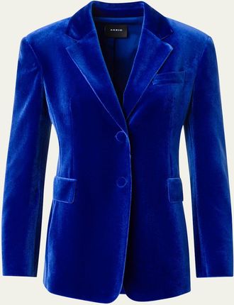 Akris Taddeo Velvet Jacket