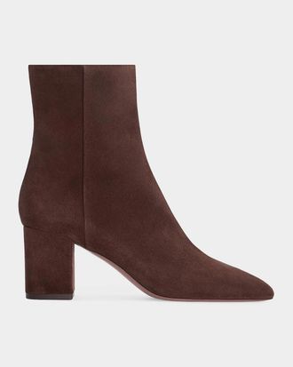 PARIS TEXAS Anja 70MM Suede Ankle Boots