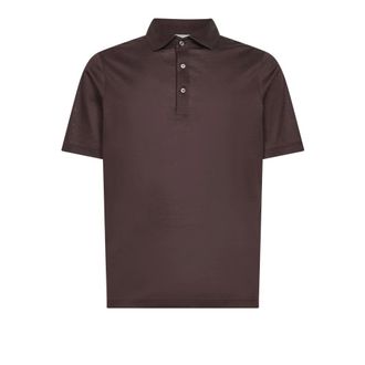 D4.0 Polo Shirts, male, Brown, Size: 3XL Three-Button Polo Shirt