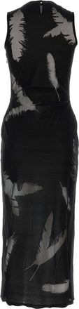 Alexander McQueen Black Abiti Dress