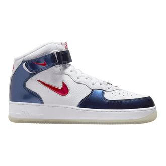 Nike Fitness, Heren, Veelkleurig, 41 EU, Leer, Independence Day Mid QS Sneakers