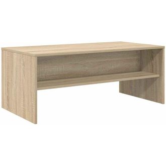 vidaXL Coffee Table Sonoma Oak 100 x 50 x 40 cm Engineered Wood vidaXL