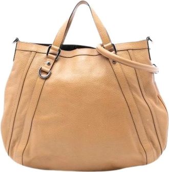 Gucci Pre-owned Handbags, female, Brown, Size: ONE SIZE Pre-owned The Abbey