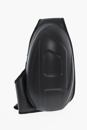 Diesel Leather and Perforated Fabric Backpack With Maxi Monogram size One Siz