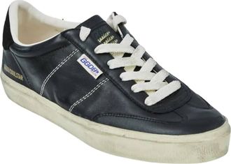 Golden Goose Womens Soul Star Sneaker In Black