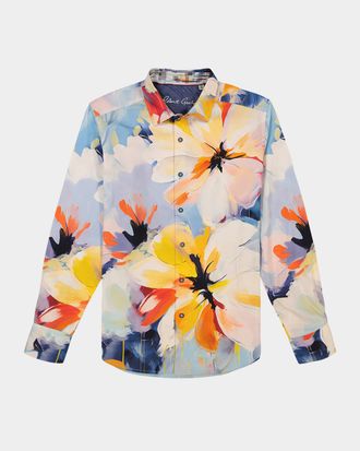 Robert Graham Mens Flora Grande Sport Shirt