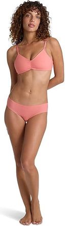 Commando Cotton Bikini Womens Underwear Coral : MD (8-10), Cotton/Elastane