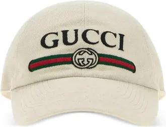 Gucci Logo-embroidered Web-stripe Baseball Cap