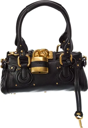 Chlo&eacute; Small Paddington Leather Satchel