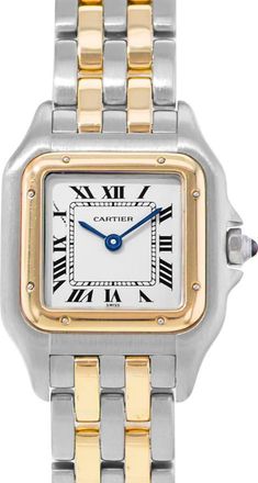 Cartier Pre-owned Cartier Panthere 22Mm Quartz Silver Dial Ladies Watch W25029B6