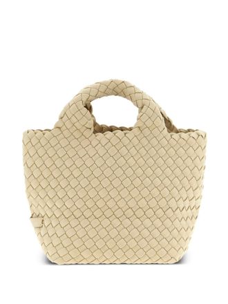 Naghedi Petit St. Barths geweven shopper - Beige