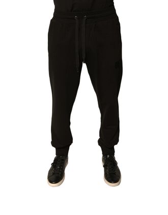 Dolce & Gabbana Cotton Joggers - Black